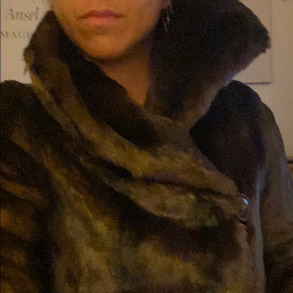 JONES NEW YORK faux fur coat - Picture 6 of 11